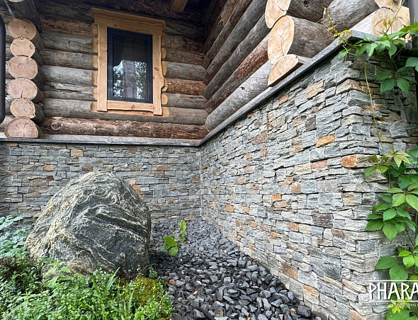 Натуральный камень для цоколя